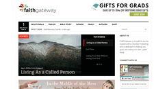 Desktop Screenshot of faithgateway.com